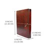 HG-LTHR A5 Tree of Life Leather Blank Book grimoire Leather