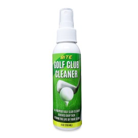 Lifestyle Basics Bite Golf Club Grip Cleaner Spray | Keeps Clubs, Irons, and Drivers Clean | Use With Cloth, Brush, or Bottle Brush Refill | Restore Grip Tack