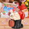Bubble Machine Christmas Figure, Funny Santa Claus Bubble Maker for