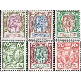 Liechtenstein 65-70 (complete.issue.) fine used/cancelled 1925 winemaker (Stamps for collectors)