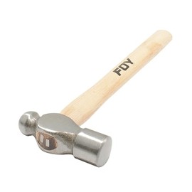 Foy 141832 Martillo pulido de bola con mango de madera de 14", 16 oz
