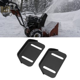 784‑5580 2 Set Snow Blower Skid Plate Black Shoes Slide Shoes for Universal Snow Throwers with Mounting Hardware