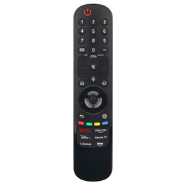 MR24GA Voice Replace Remote Control Compatible with LG UHD Smart TV OLED83G4WUA 86UT7590PUA 75UT7550AUA OLED77B4AUA 75UT7590PUA 86QNED99TUA 43QNED80TUC 55QNED80TUC 65QNED80TUC OLED65G4SUB OLED77G4WUA
