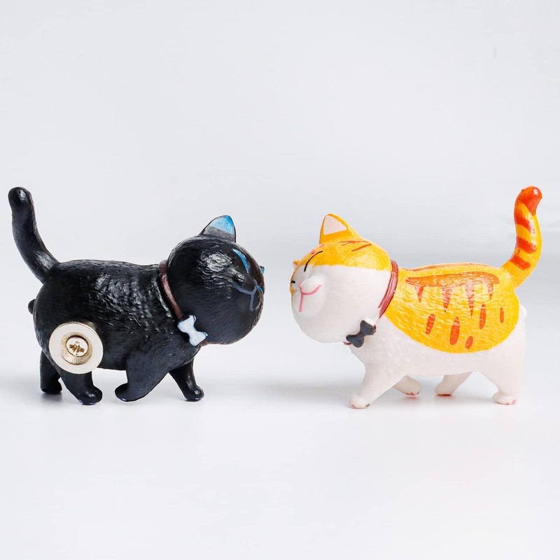 GW Box 9 Style Cat Refrigerator Magnets Fridge Magnet Set
