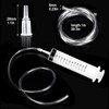 Syringe 150 ml, 2 Pack Syringes Large Plastic Measuring Syringe