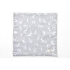 DDintex FLORET LONDON Stitched Hand Towel, Miao, Light Gray, 9.8