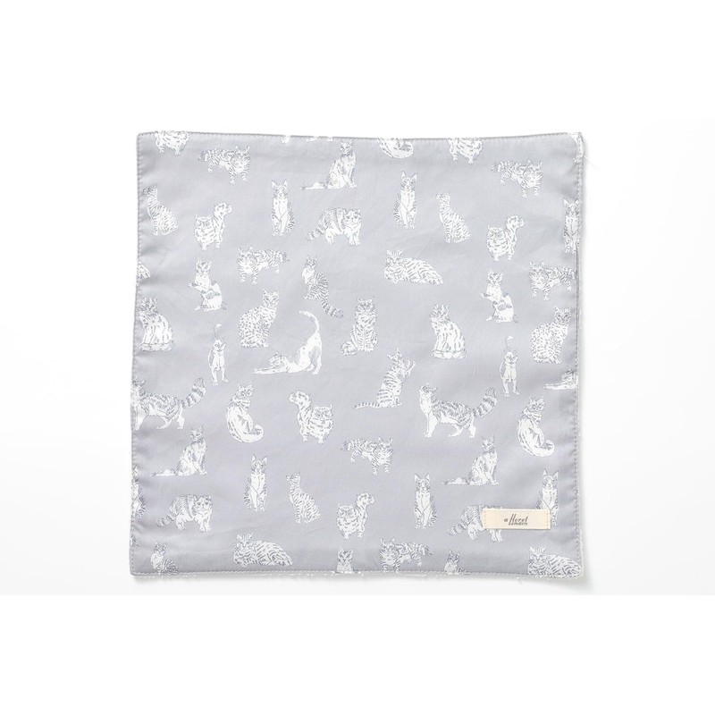 DDintex FLORET LONDON Stitched Hand Towel, Miao, Light Gray, 9.8