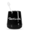 LEETOYI Porcelain Toothbrush Holder for Bathroom Vanity and Countertop, Brushing
