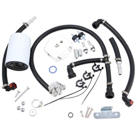 CP4 Disaster Prevention Kit Compatible with Ford 6.7 Powerstroke | 2011-2022 F250 F350 F450 F550 | Fuel System Bypass Filter | Protects Against CP4 Failure | Heavy-Duty Disaster Prevention Kit
