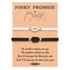 UNGENT THEM Matching Couples Bracelets Forever Pinky Promise Long Distance