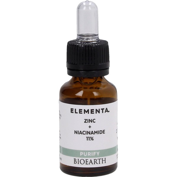 Bioearth ELEMENTA PURIFY Zinc + Niacinamide 11%, 15 ml