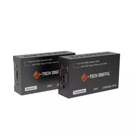 J-Tech Digital 1080P HDMI over Ethernet Extender w/ PoC up to 165ft. (JTD-HDEX-1PV2)
