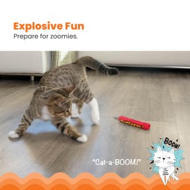 Catstages Green Magic Dynamite Stick Catnip Cat Toy