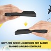 Dimsile 8 Pcs Soft Black Foam Sanding Pads Interface Sander