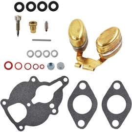 Carburetor Carb Rebuild Repair Replacement Kit for Lawn Mowers with Engines Compatible with Wisconsin LQ39 AENL VH4D TRA THD AHH TJD TRA12D VHD Z14019 (R133)