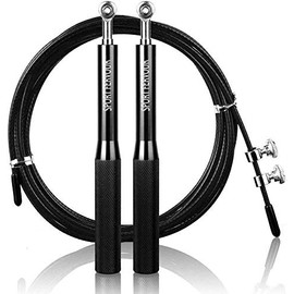 1 Pc of SPORT FERVOUR Jump Rope with Anti Slip Handles-Adjustable-Speed Ball Bearing