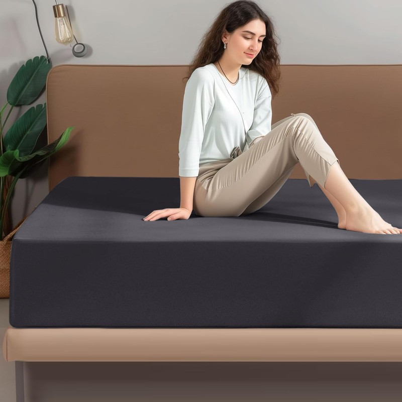 My Home Store Fitted Sheet 100% Egyptian Cotton 300TC Hotel