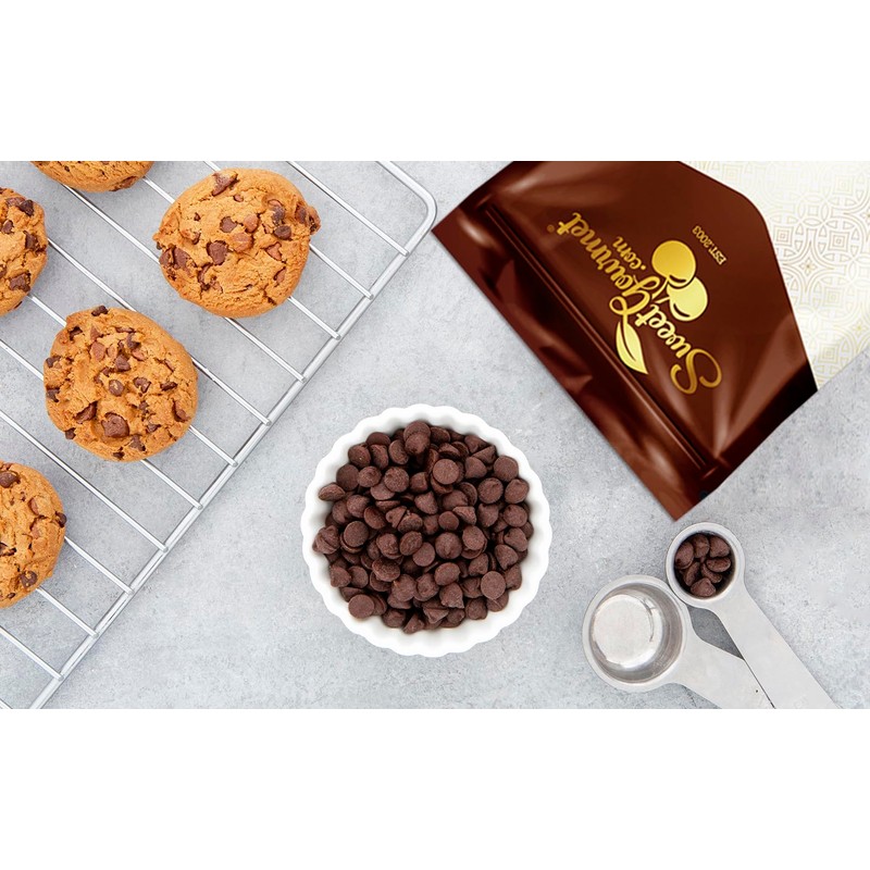 SweetGourmet Unsweetened Carob Drops 2M | No Caffeine Chocolate |