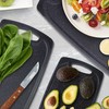 Tagliere Large-Small Marble Cutting Boards Set of 3, Non Slip,