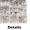 Sunxeke 24 Values 315 Pcs Fast Blow Glass Fuses Assortment