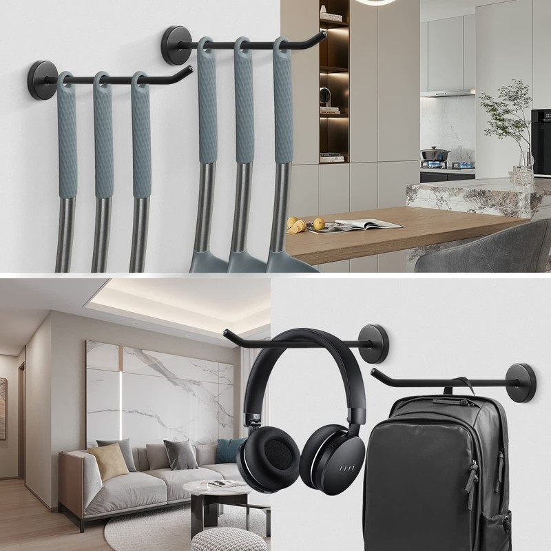 NearMoon Coat Hooks, Wall Mount Hooks for Hanging Hat Hurse