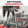304 Stainless Steel Meat Chopper, Goldusk 10 Inch Heat Resistant
