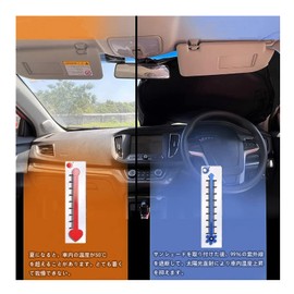 [Compact] Toyota Rise A210A A200A [R1.11~] Toyota Land Cruiser 300 Series FJA300W/VJA300W Type [R3.8~] Car Windshield Cover Car Sunshade UV Protection Sun Protection Sunlight Shielding Thermal