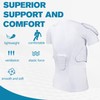 Dialudon Youth Boys Football Rib Protector Padded Compression for Football