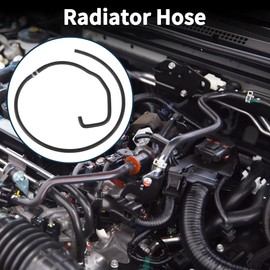RATCHROLL Radiator Hose for Volvo XC90 2011 Rubber 1 Pcs Coolant Pipe