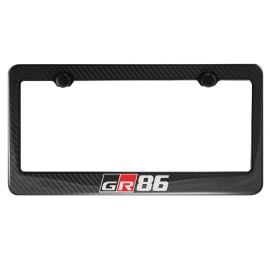 MVP Carbon Fiber License Plate Frame for Toyota GR 86 (Fit Front Only)