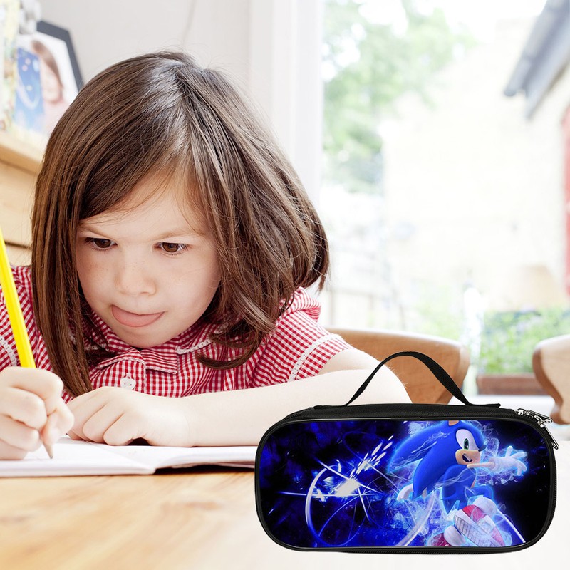 Anime Game Pencil Case Cartoon Pencil Bag with Zipper Pencil
