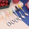 Goeielewe Grapefruit Spoons with Round Serrated Edges for Citrus Kiwi