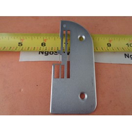 For Toyota, For White Needle Plate B Roll hem TOYOTA 6300 6600 Overlockers White SL34,634D, 7234, 7934