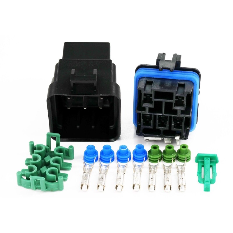 Delphi Weather-proof 280 Medium Current Sealed Relay n Socket Kit
