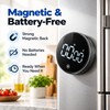 Magnetic Rotary Kitchen Timer – Battery-Free Count Up & Countdown