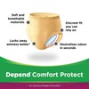 Depend, Comfort Protect Incontinence Pants for Women ExtraLarge Pants, 9