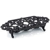 MOLIGOU Cast Iron Teapot Warmer, Teapot Warmer Stand with 3