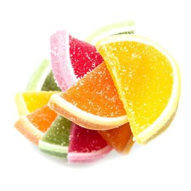Fruit Slices Candy  Sweet, Chewy & Bursting with Flavor gummy mixes easter candy bulk candy mix swedish - Pound (Ib): 2 lb