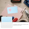 CAXUSD 200sheets Blank Paperboard Cards Note Index Cards for Study