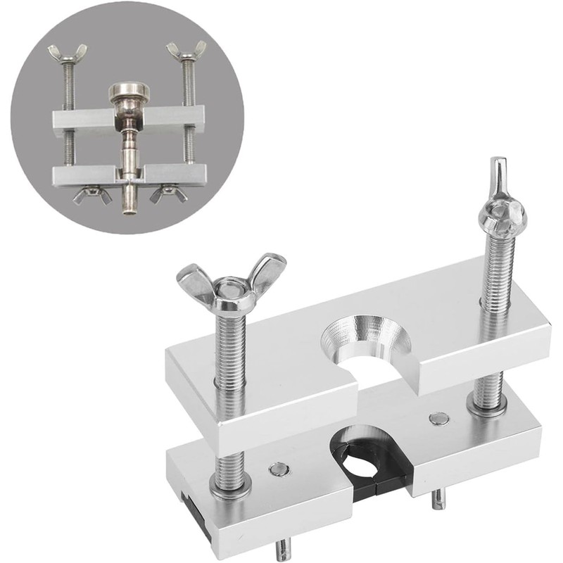 Zodazoqa Adjustable Mouthpiece Puller Tool Silver Aluminum Mouthpiece Puller Tool