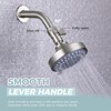 Aomasi Shower Head Shut off Valve, Brass Water Flow Restrictor
