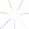 Elisel 100 Pcs Disposable Crystal Lip Brushes Make Up Lip