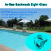SP1074S in-line Backwash Sight Glass Replacement for Hayward VariFlo Valve