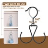 ZEDODIER 6 Pack Purse Hanger Bag Organizer for Closet, Heavy