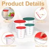 Suclain 4 Set 6 Quart 4 Qt Round Food Storage