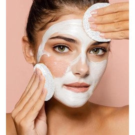 Esponjas faciales comprimidas de 50 unidades, esponja facial 100% natural de celulosa, esponjas profesionales de spa para limpieza facial, masaje, exf