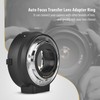 Meike EF S-EOS M Auto Focus Transfer Lens Adapter Ring