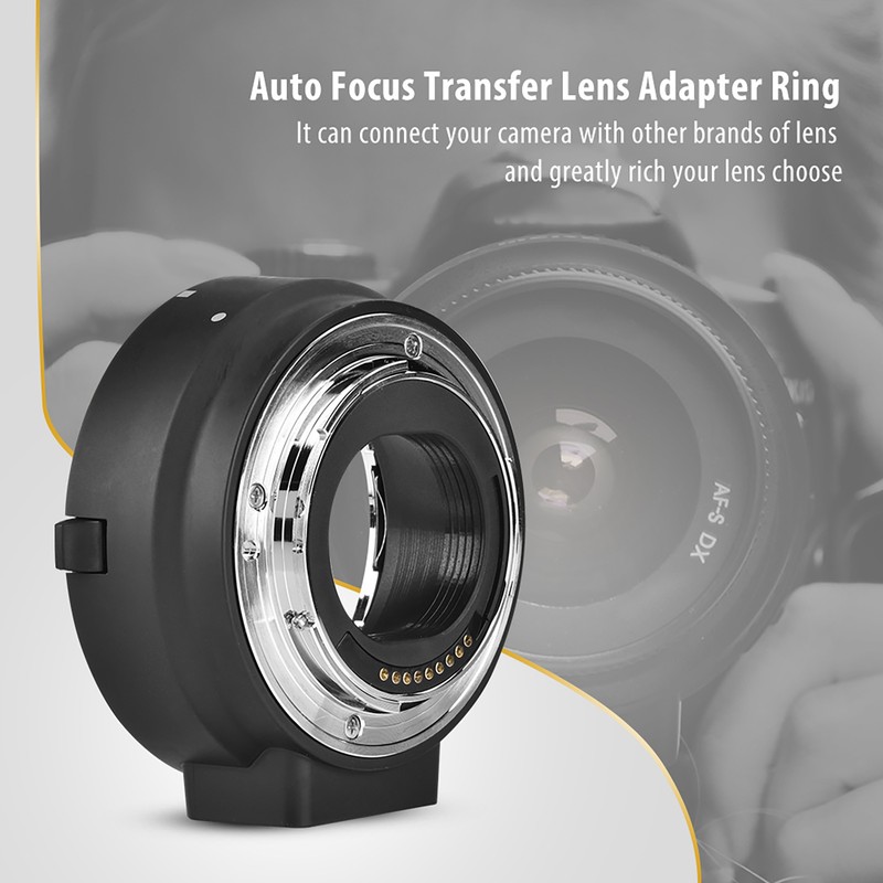 Meike EF S-EOS M Auto Focus Transfer Lens Adapter Ring