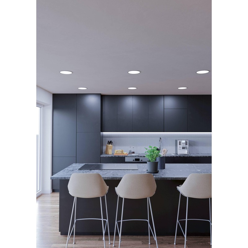 EGLO connect.z Smart Home LED Recessed Bathroom Spotlight Fueva-Z, Ultra