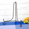Alvinlite Iron Display Stand,1 Pcs Black Iron Plate Display Photo